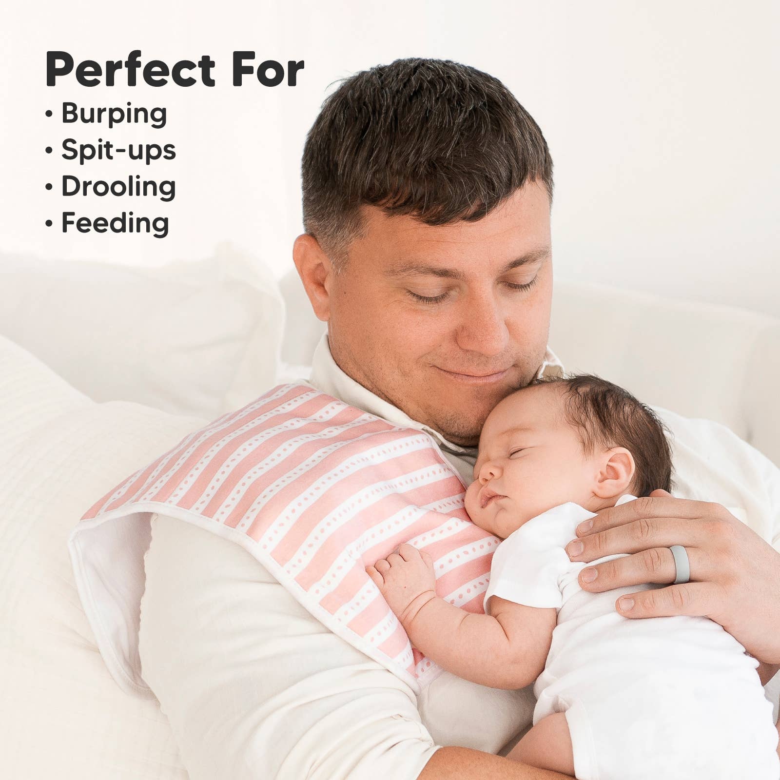 Söt Charm KeaBabies 5-pack urbana ekologiska haklappar för wholesale på Faire4