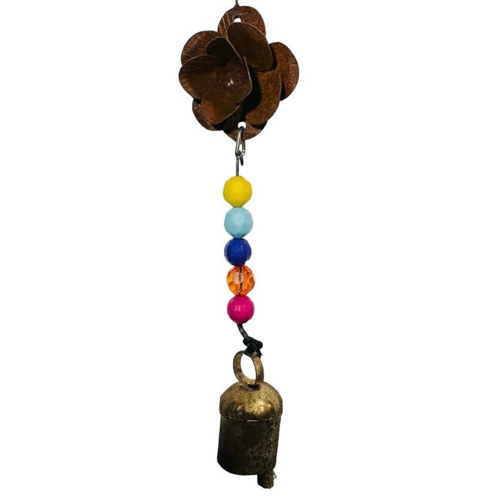Whimsies - Wholesale Wind chime - Flower wind chime bell garden summer spring cute ornament 4