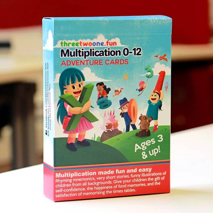 Multiplication Adventure Deck for wholesale by threetwoone.fun