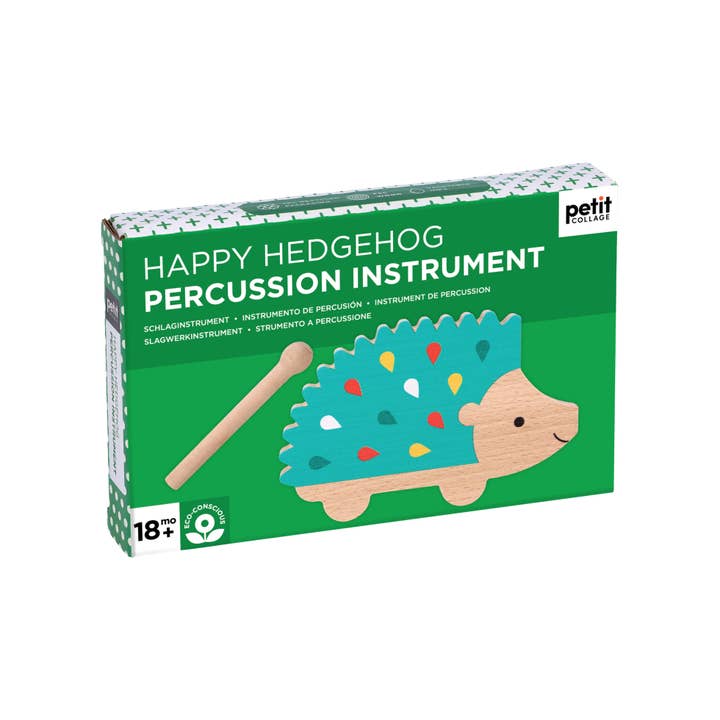 Chronicle Books - Wholesale Musical Toy - Kids & Baby - Happy Hedgehog Percussion Instrument CDU of 101