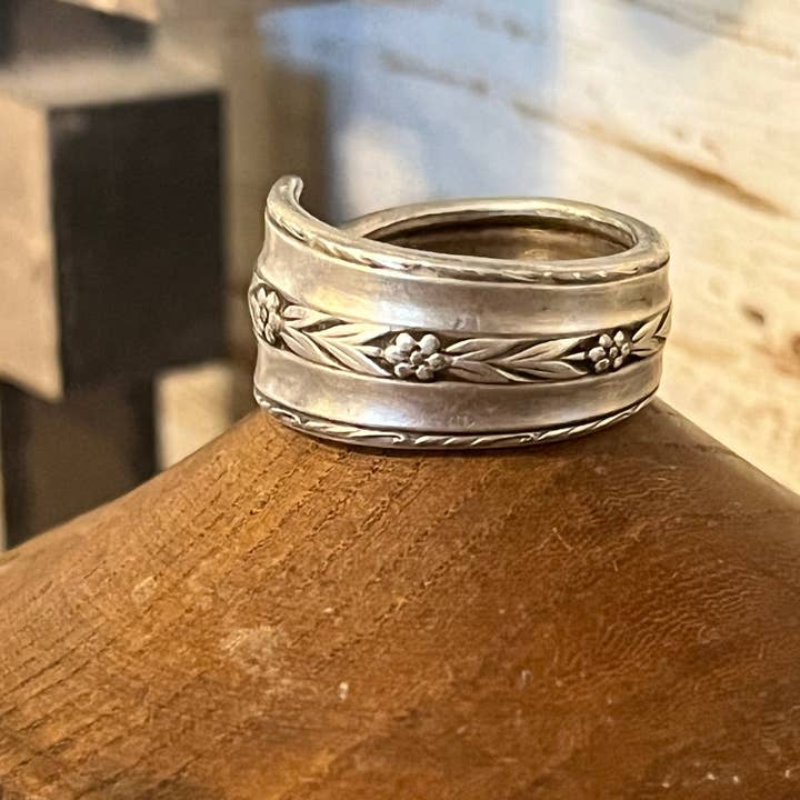 Spoon Jewelry By Emily - Wholesale Cocktail/Statement Ring - Roseanne Vintage Spoon Ring