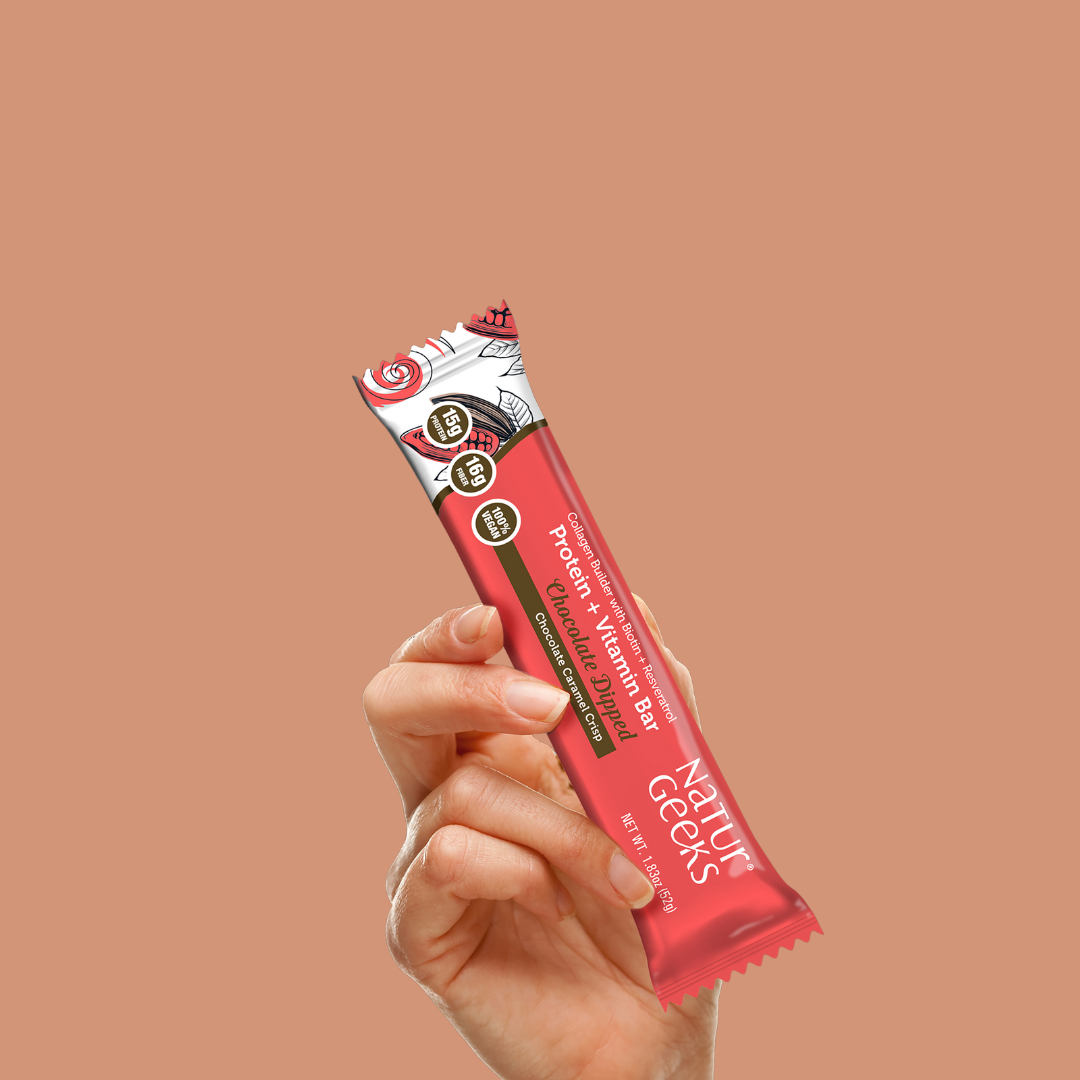 Innoviom Brands - Wholesale Snack Bar - Chocolate Caramel Crisp Snack Bar - Vegan Pea Protein1