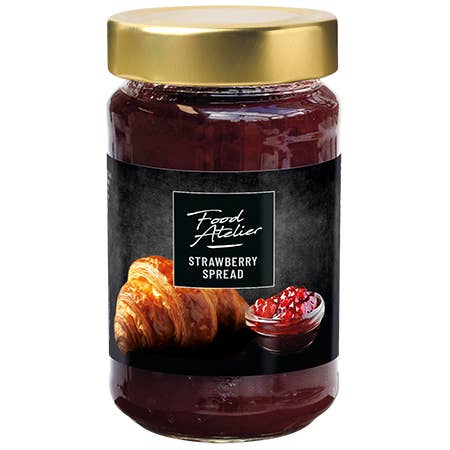 SureShot - Wholesale Jam/Jelly - 16752 Food Atelier Halvajam Strawberry