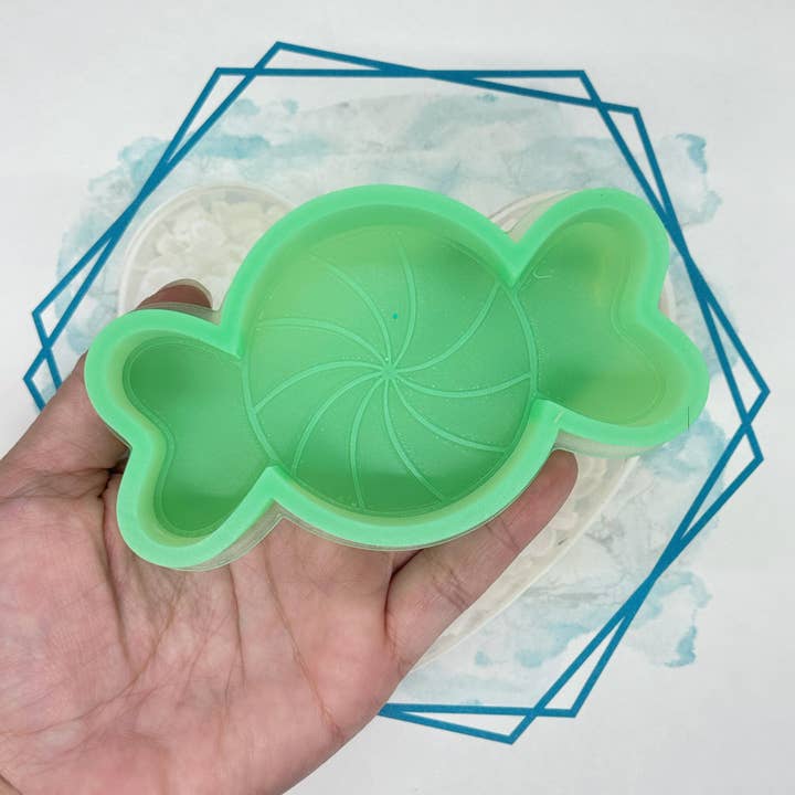 Peppermint Candy Freshie Mold for wholesale by The Freshie Junkie, LLC