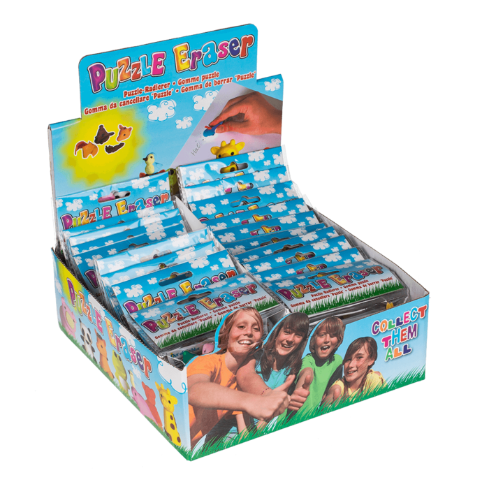 Out of the blue KG - Wholesale Eraser - Puzzle eraser,2