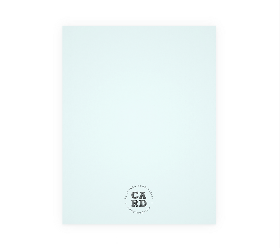 Card Construction Inc. - Wholesale Thank You Card - Thanks Great Jab1