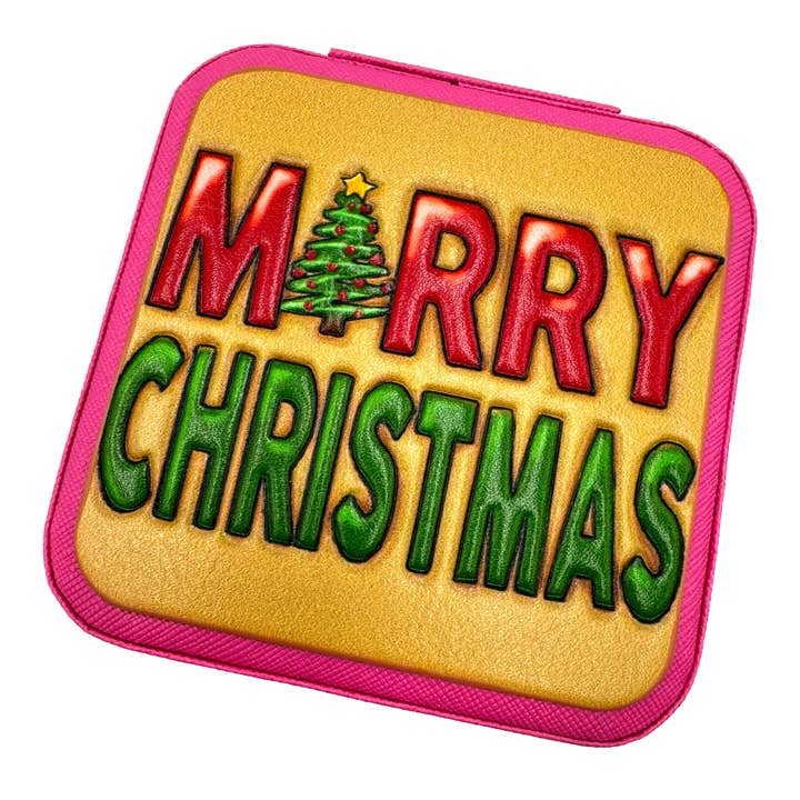 Caixa de Jóias Feliz Árvore de Natal por atacado de Lunar Deer