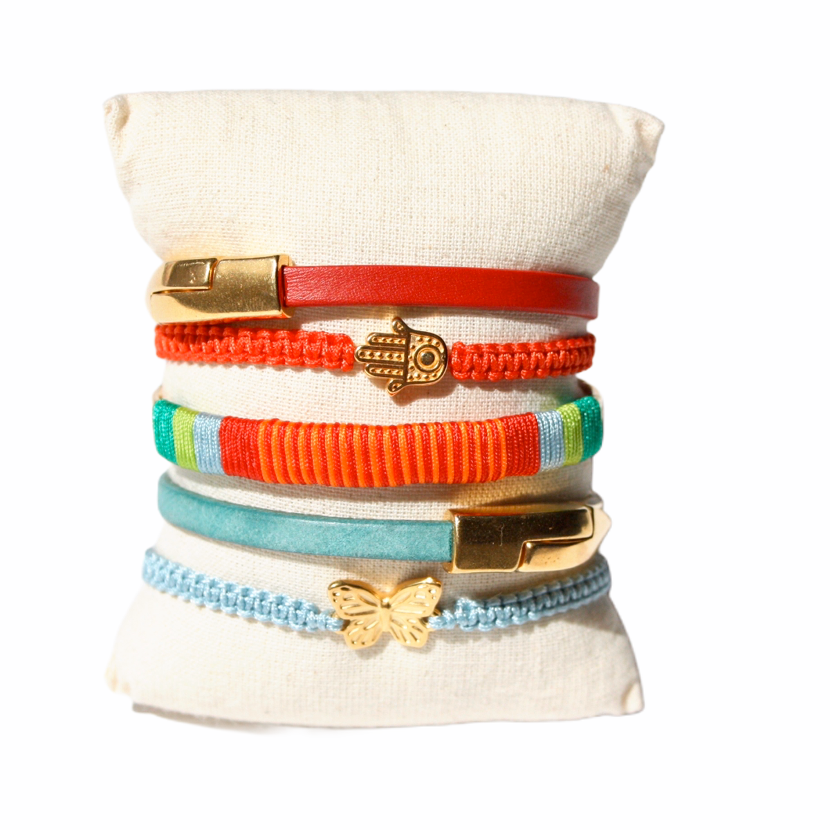 Araracuara - Wholesale Bangle Bracelet - AMACAYACÚ leather bracelet (gold) with magnetic clasp22