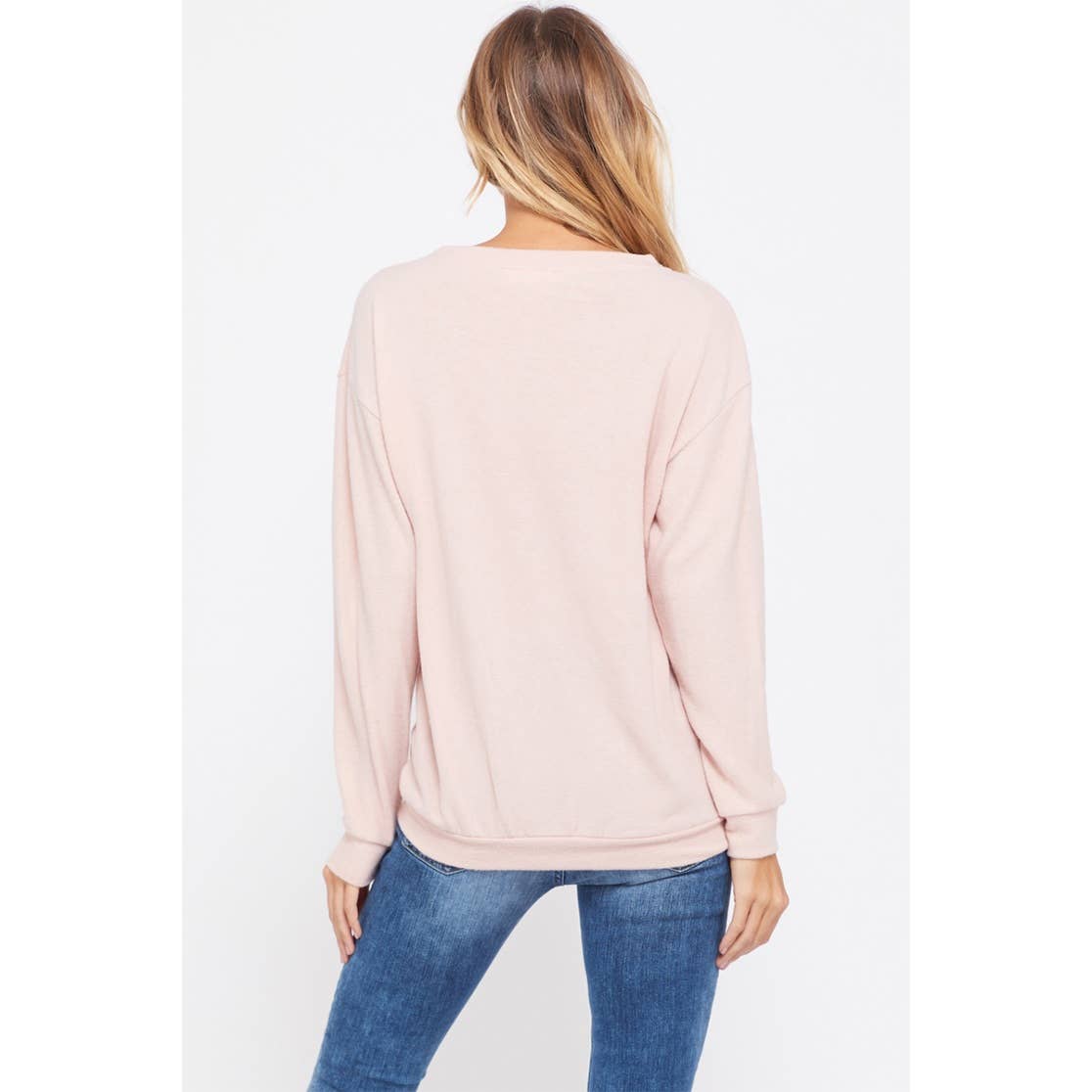 Phil Love - Wholesale Graphic Sweatshirt - Women's - Merry christmas print long sleeve soft sweatshirt8