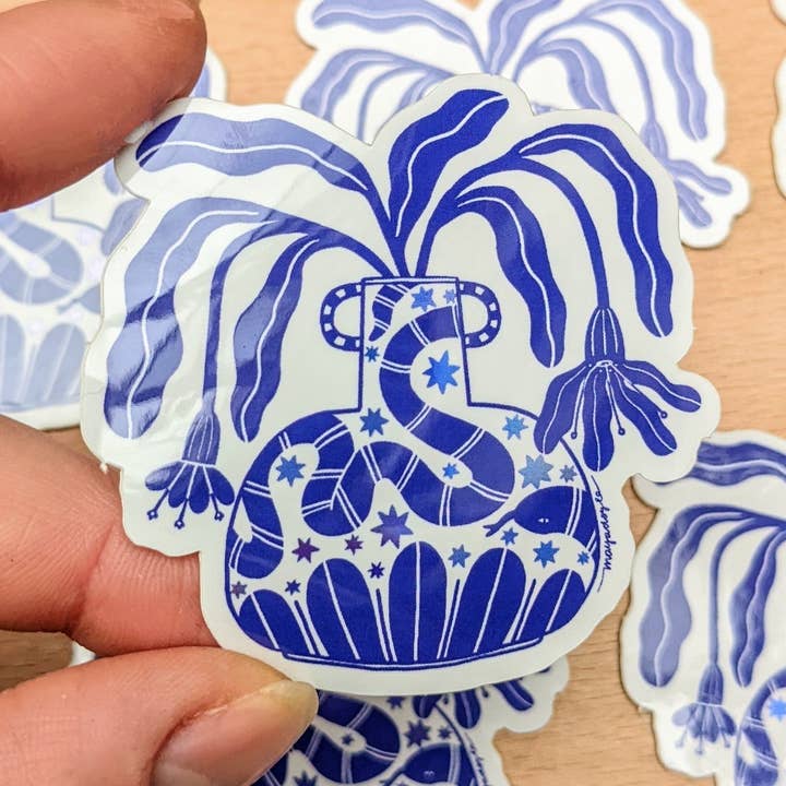 Mimo - Wholesale Sticker - Stars Vase Holo Sticker0