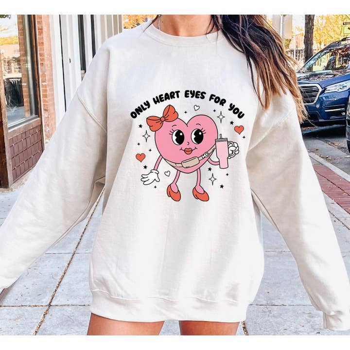 Only Heart Eyes for you Boujee Tumbler T-Shirt/Sweatshirt for wholesale by Rad & Cove