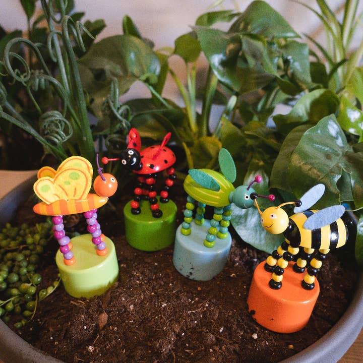 Jack Rabbit Creations - Wholesale Wood Toy - Kids - Bug Push Puppets Refill - Set of 242