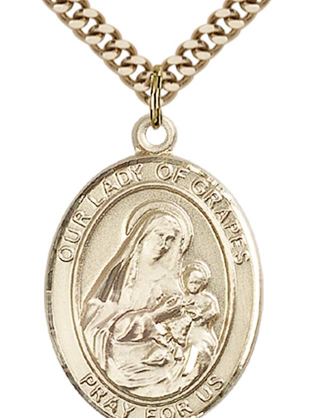 Ciondolo Nostra Signora dell'Uva per la vendita all'ingrosso da parte di Tony’s Jewelry