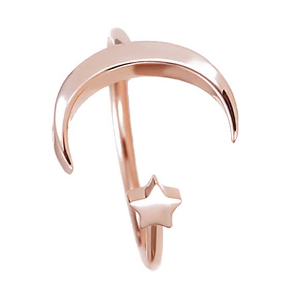 Moon Star Pink Ring for wholesale by LOWLITA & U