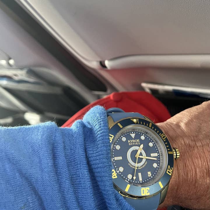 Symons & Panchenko - Vendita all'ingrosso Orologio da polso - Donna - Kyboe Giant Series Giant 55 Icon - 6 in doppio placcato oro giallo con cinturino in silicone3