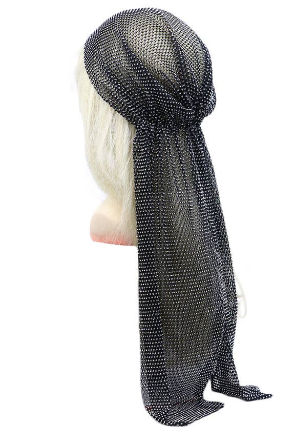 Western Fashion – wholesale Fashion headband – women's – Mesh Rhinestone Headpiece2