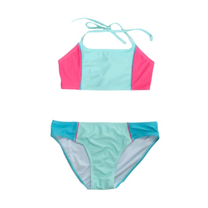 Surfer Bay Zweiteiliger Badeanzug für den Großhandel von Blueberry Bay