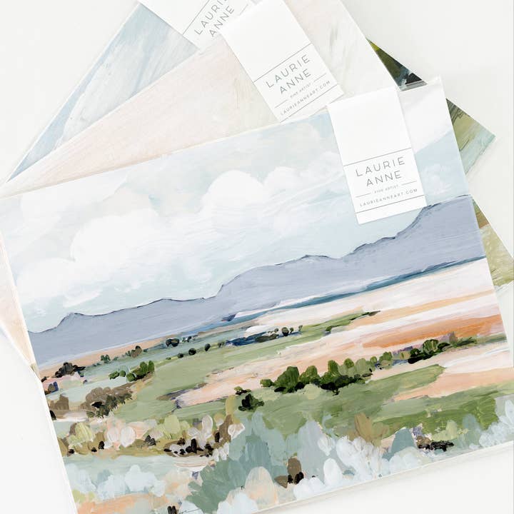 Laurie Anne Art – Impressão artística por atacado – Impressão de Arte Campos de Montanha - Ilha Antelope3