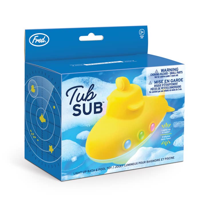 Fred & Friends - Wholesale Bath Toy - Baby - Tub Sub - Light Up Bath and Pool Toy