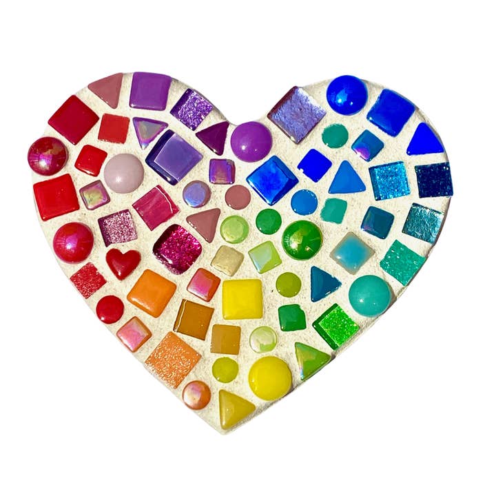 Mizz Mozaic - Wholesale DIY Craft Kit - DIY Mosaic Heart Art Kit1
