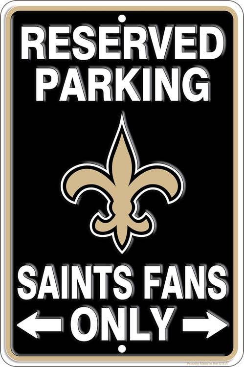 Signs 4 Fun - Wholesale Sign - New Orleans Saints Sm Parking Sign0