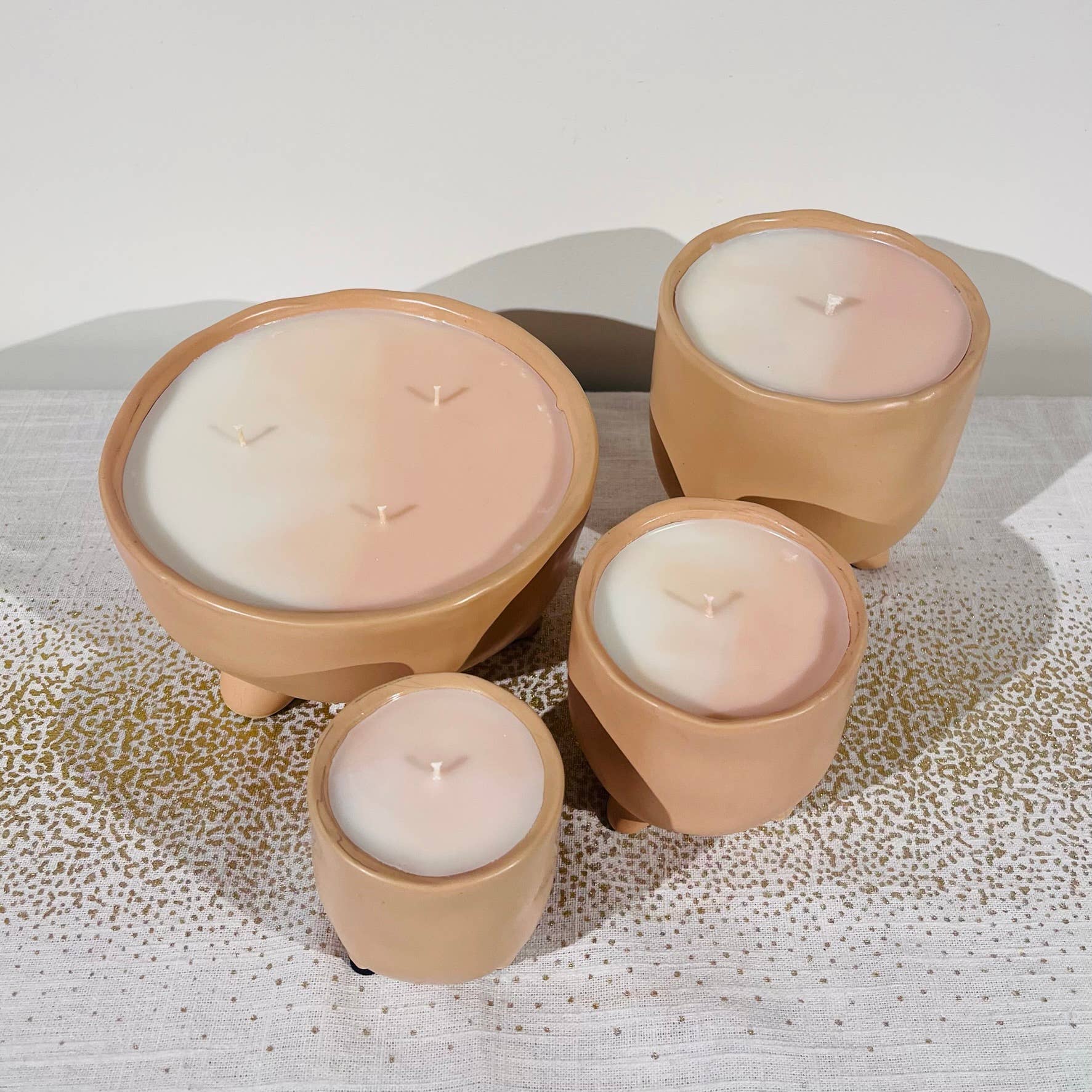 .AVPV. Studio - Wholesale Jar/Filled Candle - Nude Marble Candles1