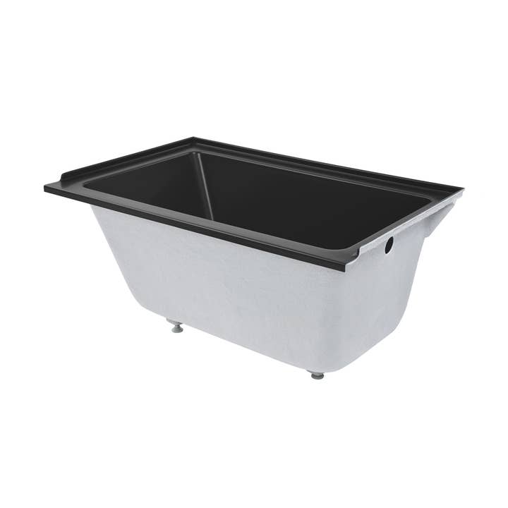Swiss Madison - Wholesale Bath & Body Set - Voltaire Right-Hand Drain Alcove Bathtub in Matte Black