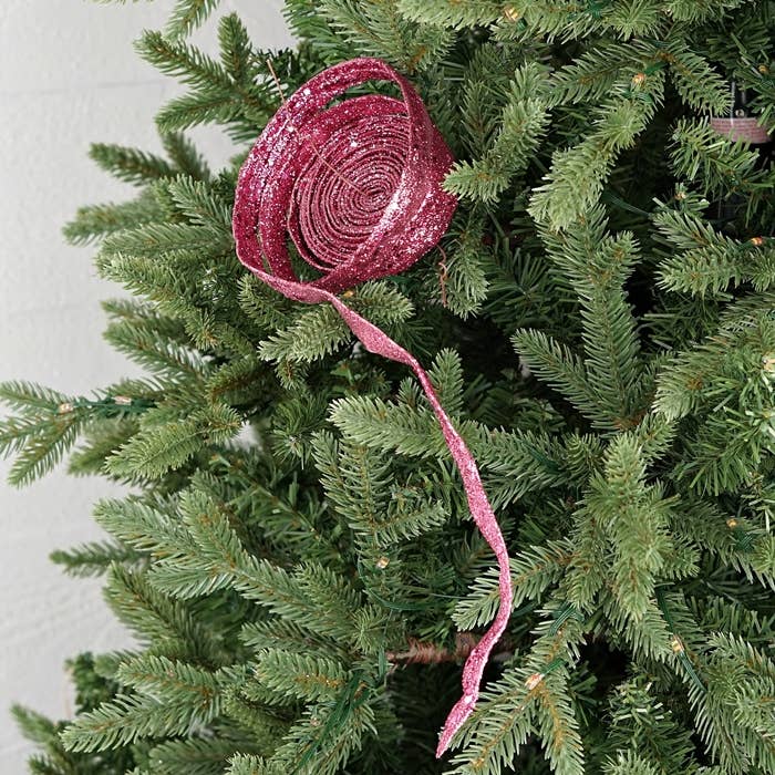 ISB17676- 10ft 1inW Glitter PE Ribbon-HPK-24/288pcs for wholesale by Impressive Enterprises, Inc.