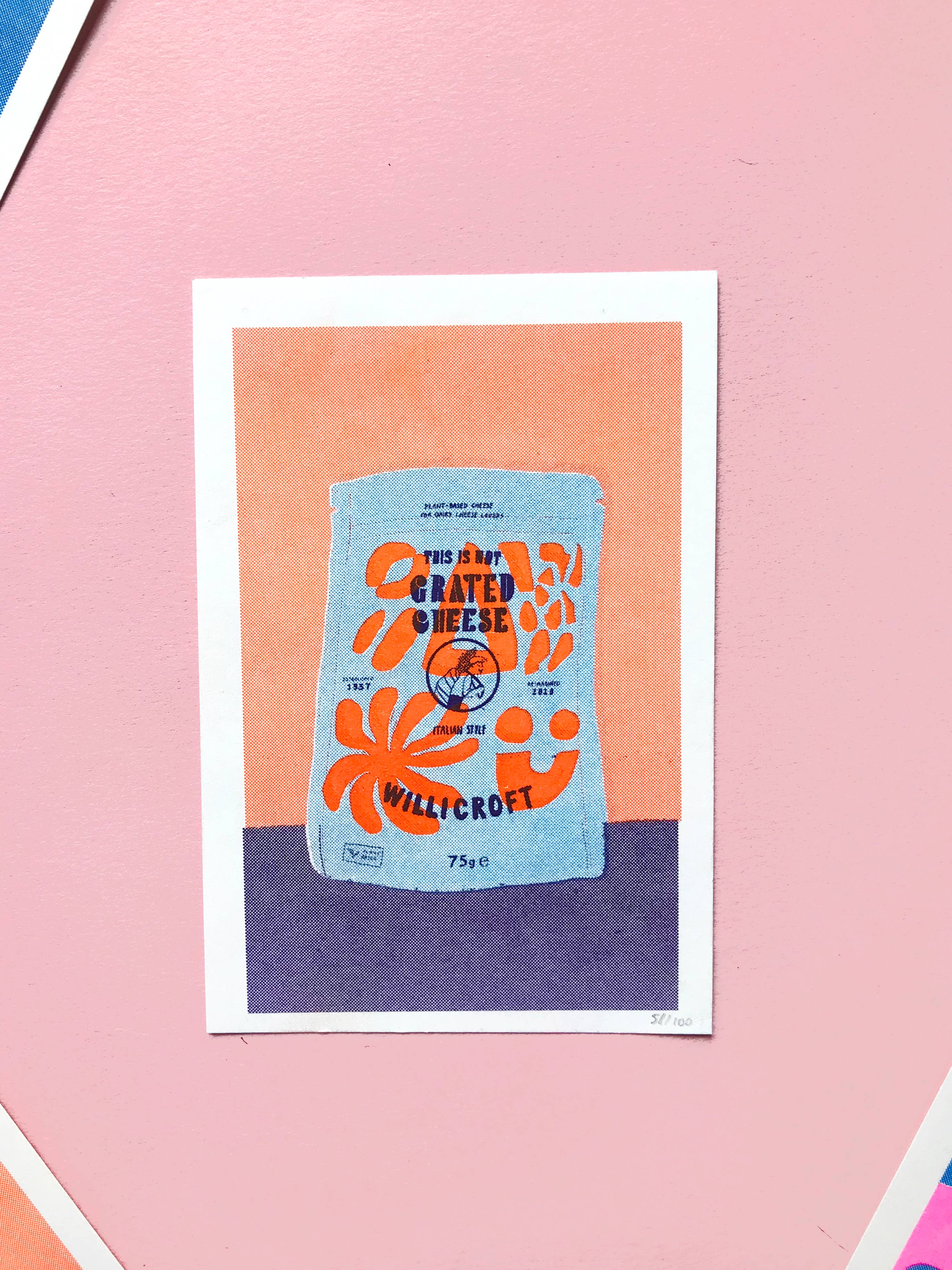 Katinka Feijs - Wholesale Art Print - Mini Limited Edition Riso Print 12 x 8 cm (4,7 x3,15 inch)1