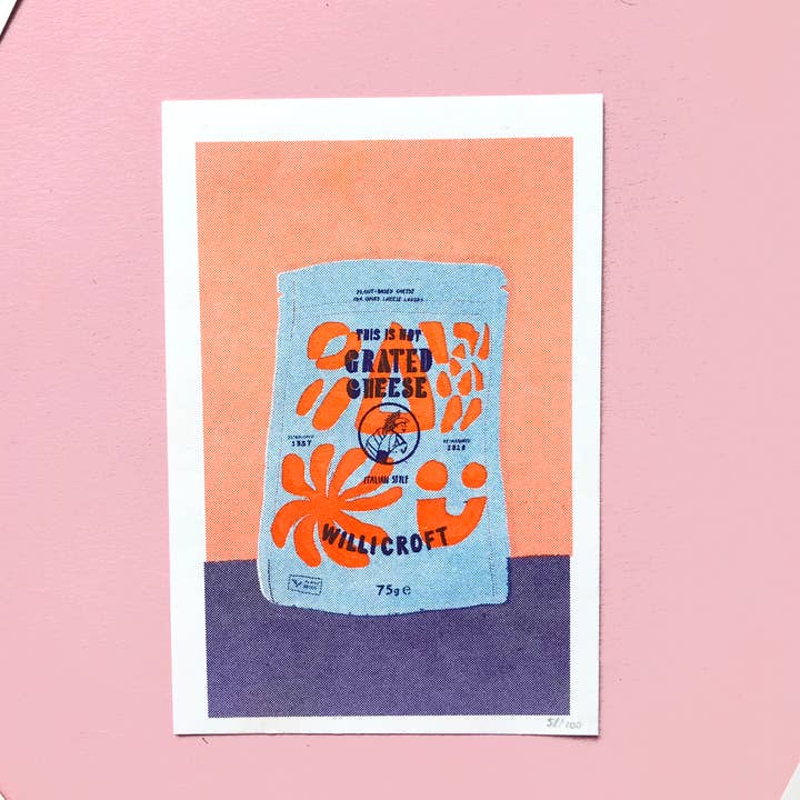 Katinka Feijs - Wholesale Art Print - Mini Limited Edition Riso Print 12 x 8 cm (4,7 x3,15 inch)1