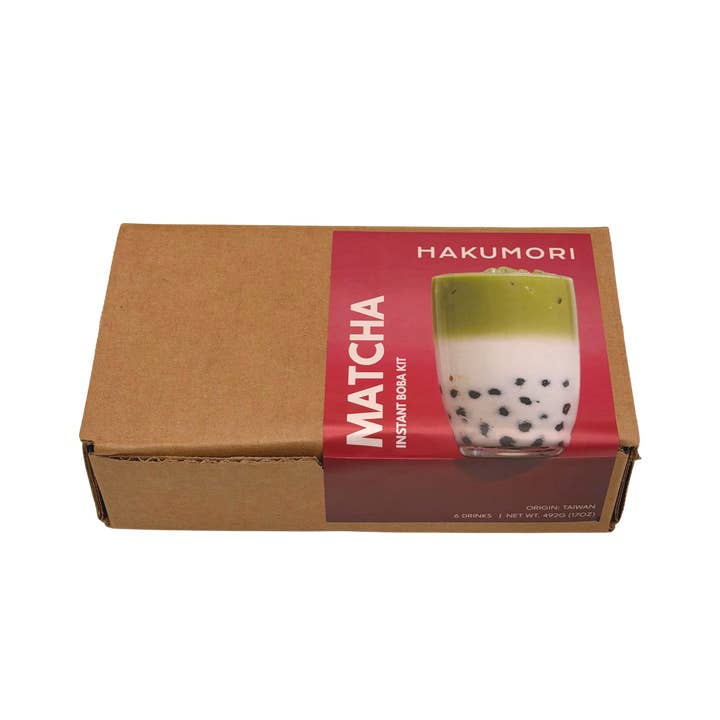 HAKUMORI - Vente Kit de fabrication de boisson - Kit de thé matcha boba4