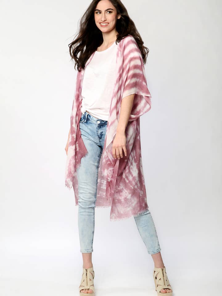 DM Merchandising - Wholesale Kimono - Women's - Jack & Missy Resort Sunkiss Ruana Wrap