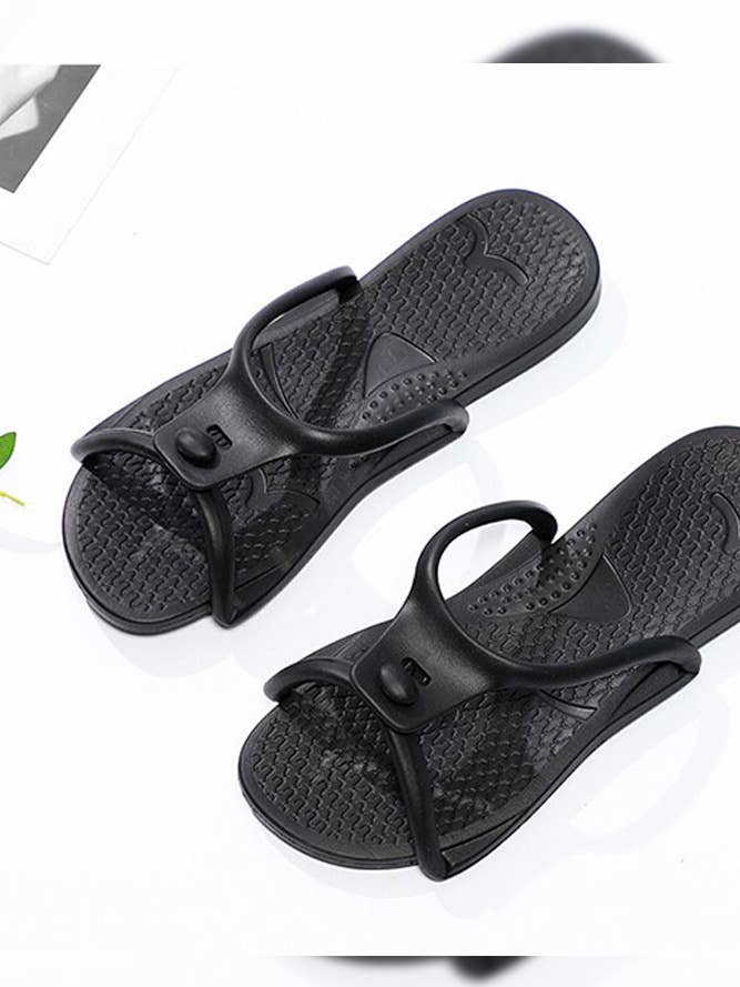 UNISHE - Wholesale Slippers – Women's - Plain EVA Light Foldable Slippers ZK14312