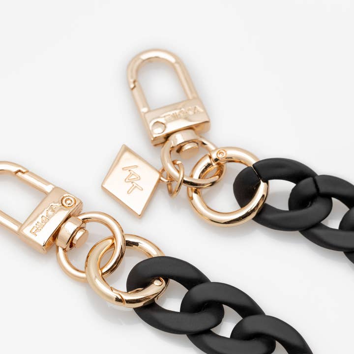 RIKKA - Wholesale Phonecase strap - Pop Wrist Strap: Onyx Obsession