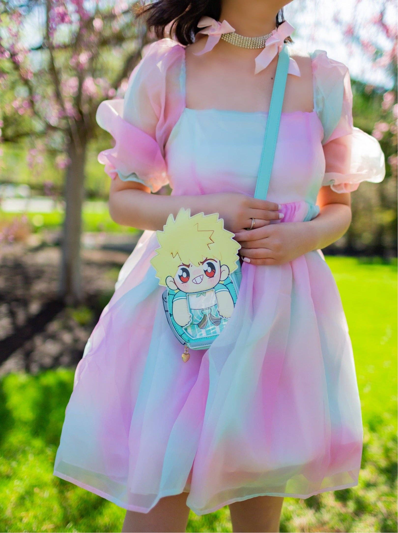 Agi Jagi Shop - Wholesale Crossbody Bag - Women's - Mint Chocolate Chip Dynamite ITA Bag/Purse4