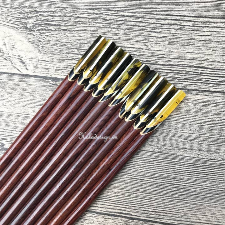 Hala Design - Wholesale Chopsticks - Assorted Personalized Japanese Rosewood Chopstick5