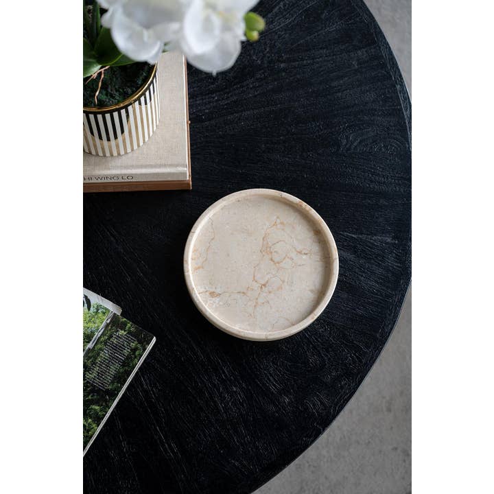 A&B Home Group Inc. - Wholesale Charger Plate - 12x12x1" Marble Elegance Plate1