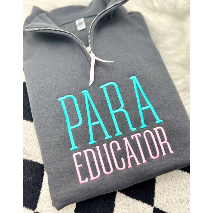 Southern Trade Company Wholesale - Wholesale Sweatshirt - Women's - Embroidered Spirit Wear Quarter Zip13