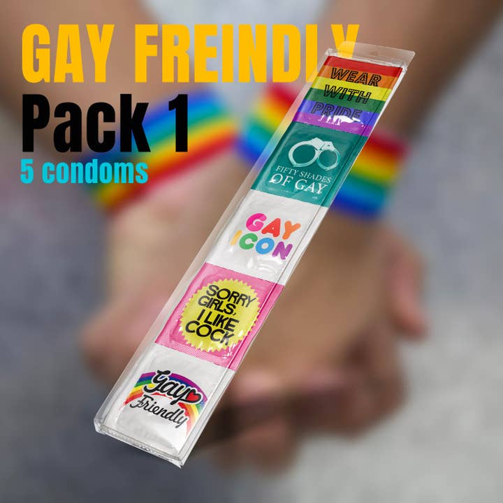 PACK 5 GAY FRIENDLY for wholesale by CALLVIN