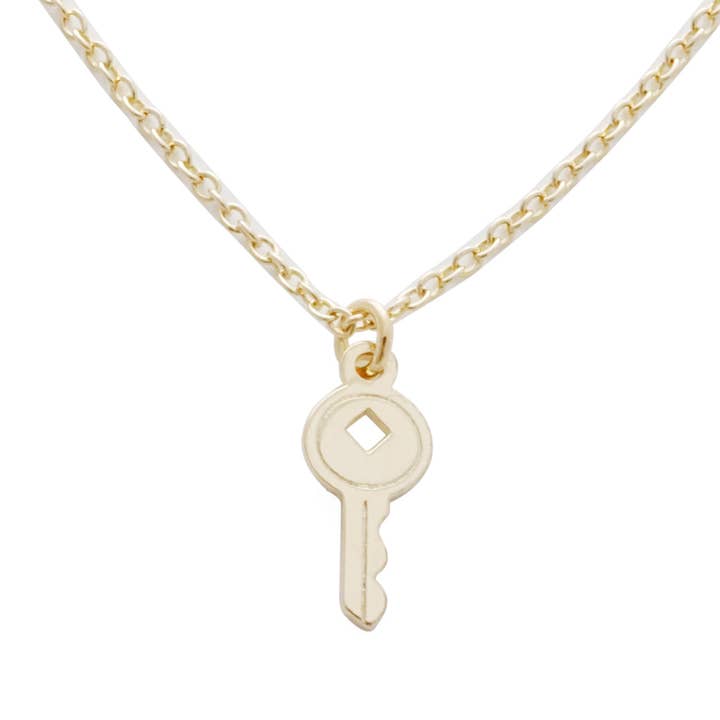 Magic Charm Key Necklace for wholesale by Honeycat Jewelry