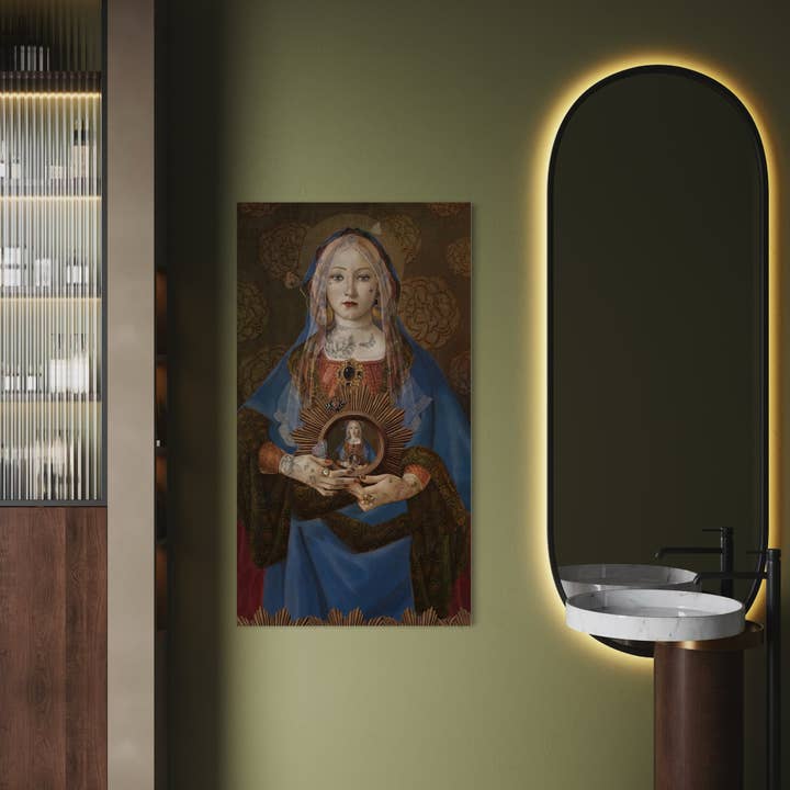 Voglio Bene - Wholesale Wall Accent - 144 SUPREME MADONNA TAPESTRY1