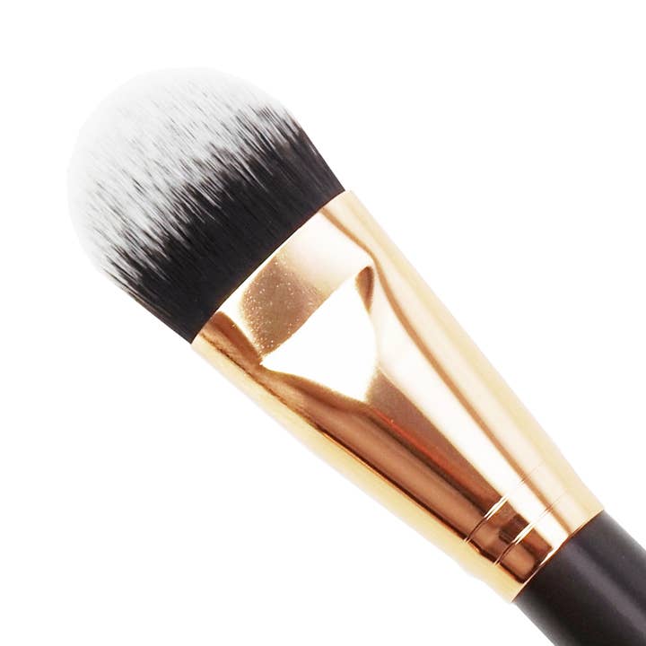 Fantasia R. Espig KG - Wholesale Cheek/Face Makeup Brush - Synthetic hair makeup brush with copper-coloured ferrule1