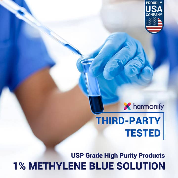 HARMONIFY - Wholesale Oral Supplement/Vitamin - HARMONIFY Methylene Blue 50 ML (1.69 FL OZ) 1% USP