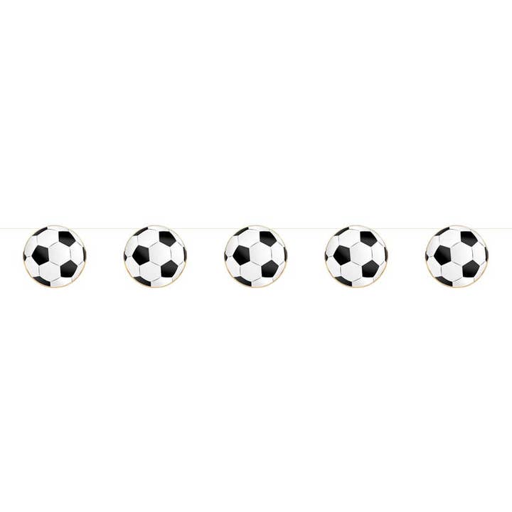 Tim&Puce Factory - Wholesale Bunting/Garland - 3M SOCCER GARLAND
