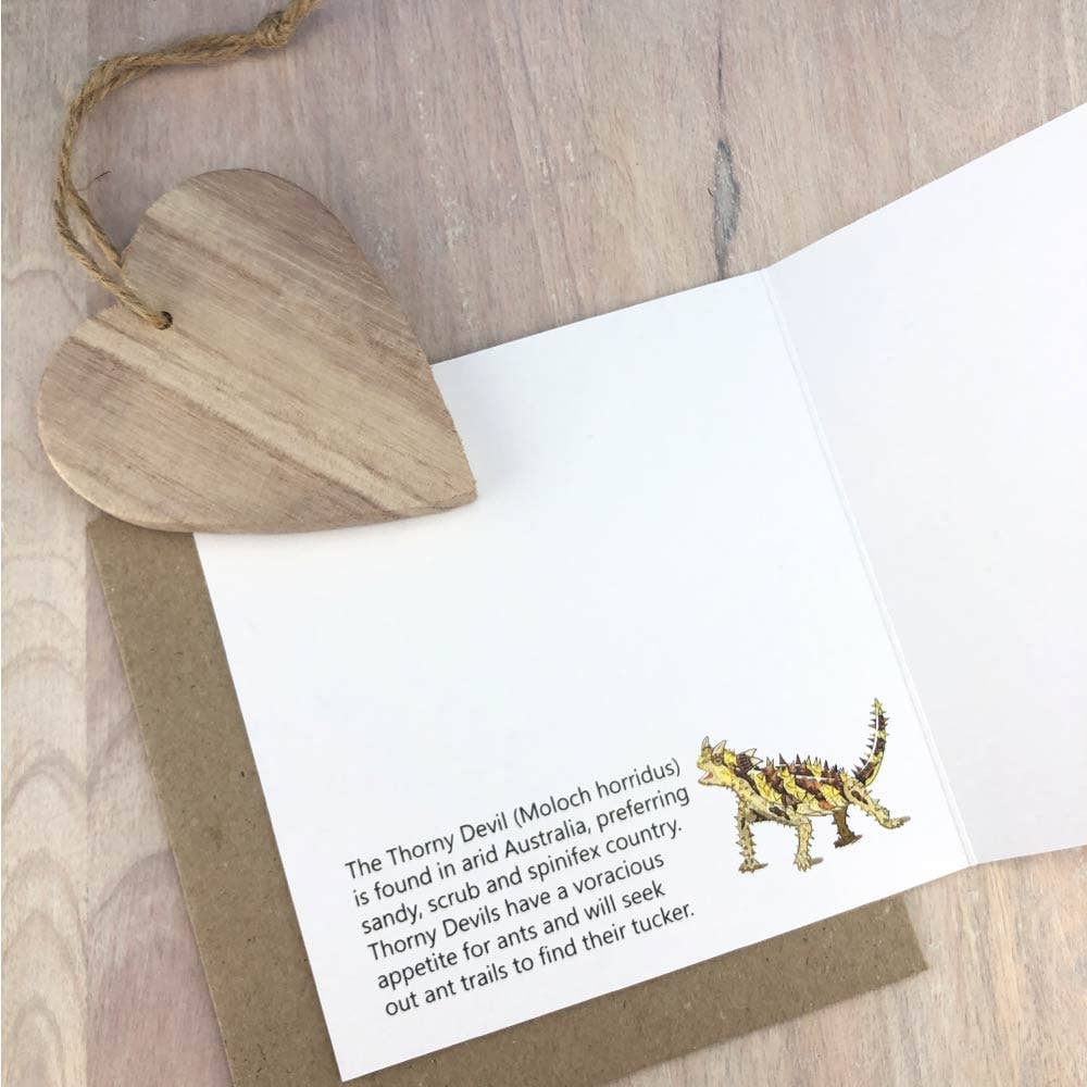 Lucky Little Penguins - Wholesale Everyday greeting card - Card Thorny Devil 2