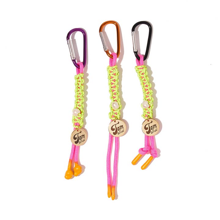 Neon Fem World Keychain for wholesale by Fem World
