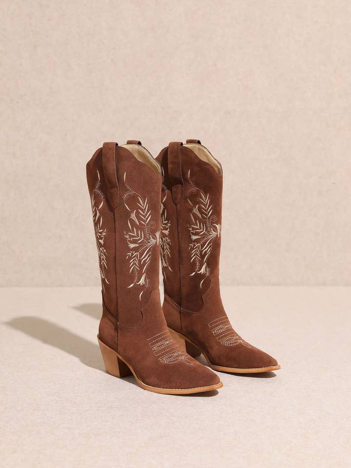 Miracle Miles (Mi.iM) - Vendita all'ingrosso Stivali da cowboy - Donna - FLORA - Stivali Western con ricamo floreale3