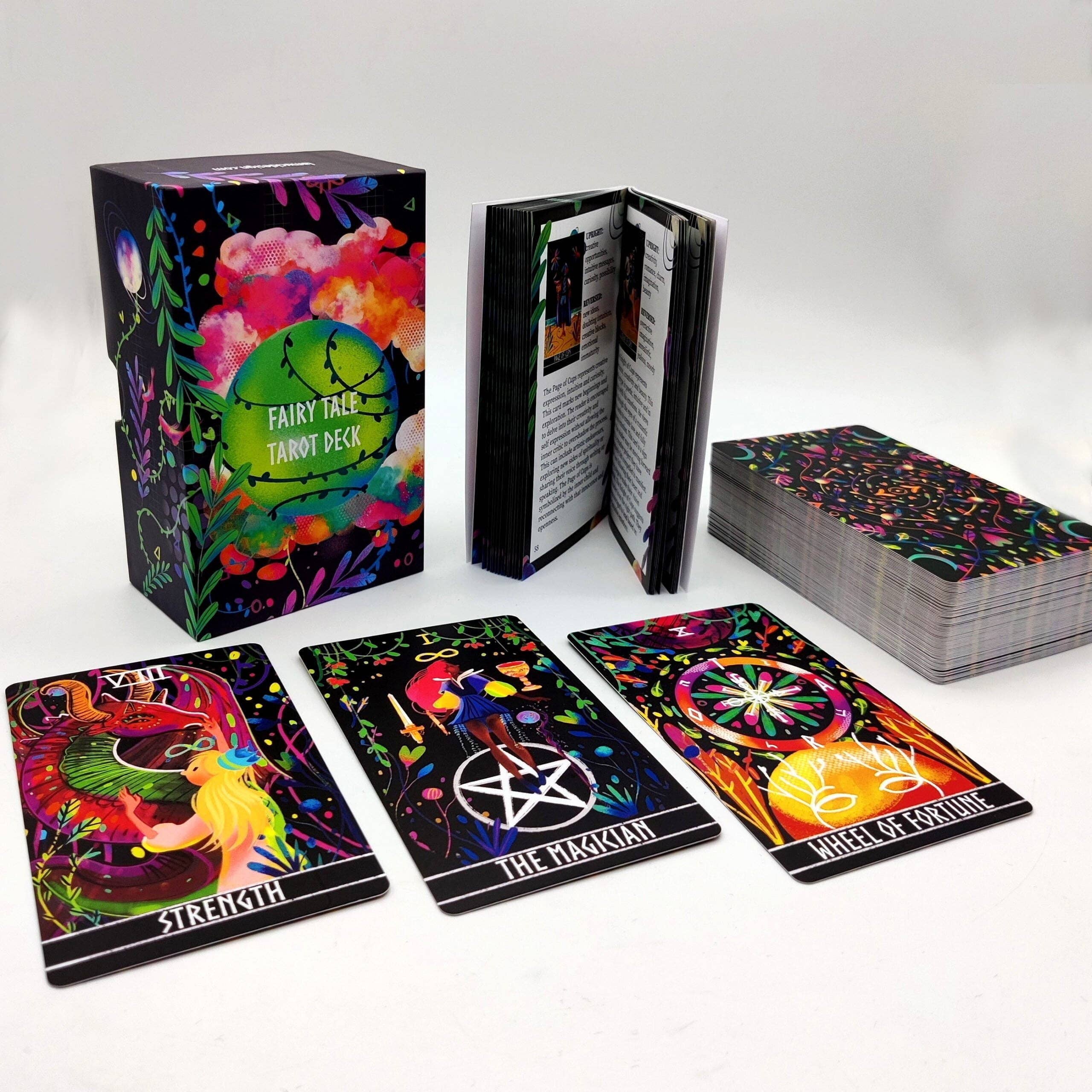LA MUCI DESIGN - Wholesale Tarot Cards - Fairy Tale Tarot Deck – Vibrant Storybook-Inspired Cards7