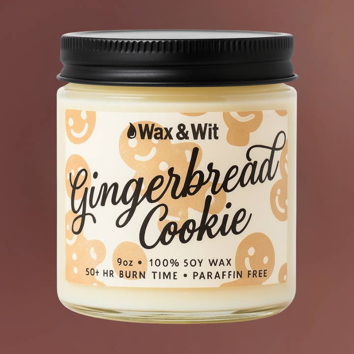 Biscuit pain d'épices pour la vente par Wax &. Wit Candles
