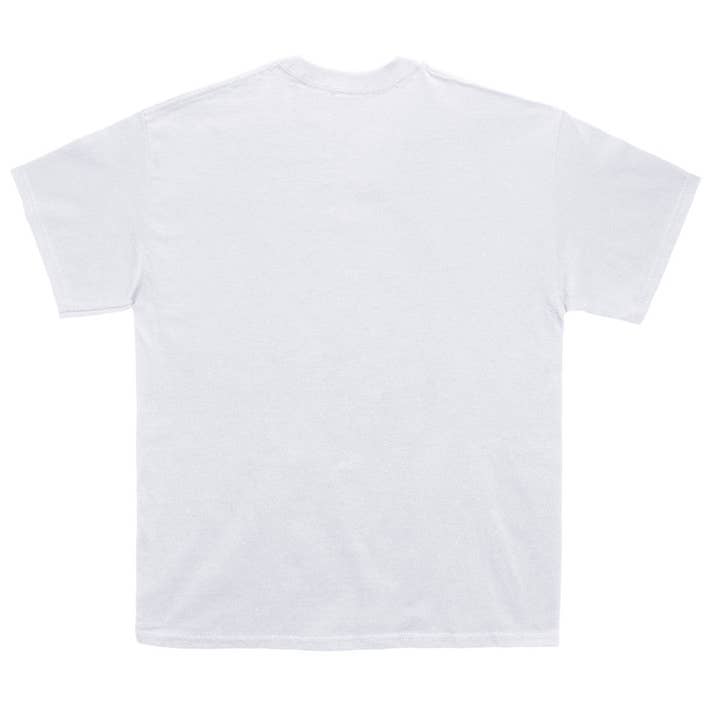 Godmachine - Wholesale T-Shirt (Graphic) - Unisex - Coffee & Philosophy: Camus Unisex T-Shirt in White